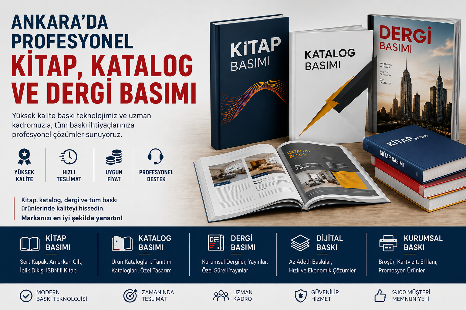 Ankara Kitap, Katalog, Dergi Basımı | Önka Matbaa